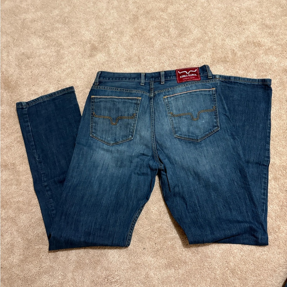 Kimes Ranch Men's Relaxed Blue Jeans